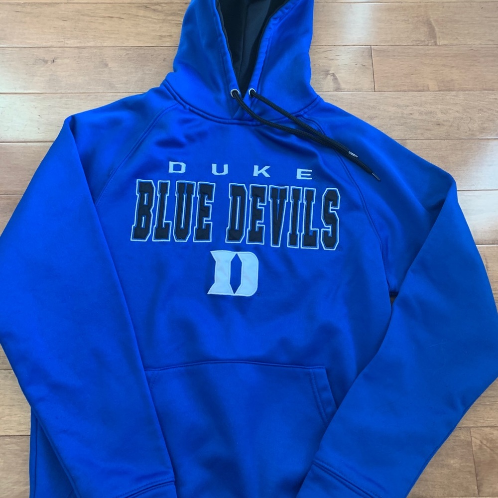 Duke blue devils size adult small hoodie EUC